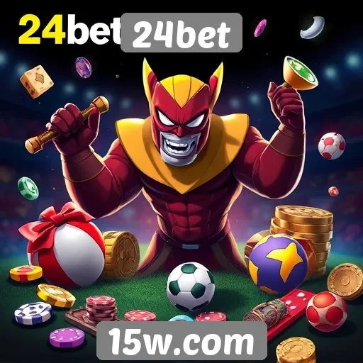 Variedade de jogos disponíveis na plataforma 24bet